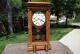 Antique Seth Thomas Garfield Time & Strike Weight Driven Shelf Mantle Clock 2