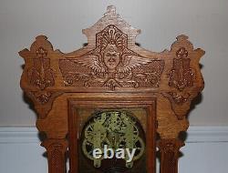 Antique Seth Thomas Gingerbread Mantel Clock Gro