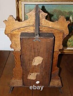 Antique Seth Thomas Gingerbread Mantel Clock Gro