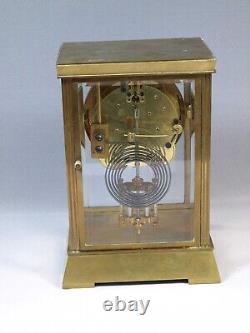 Antique Seth Thomas Gold Gilt Brass Crystal Regulator CLOCK WORKS