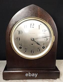 Antique Seth Thomas Gothic Beehive Pendulum Clock Movement #89 Works Fabulous