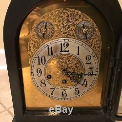 Antique Seth Thomas Gothic Chime Mantle Clock Clock with Movement 113A