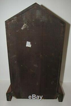 Antique Seth Thomas Gothic Clock 8-day, Time/bell Strike, Key-wind