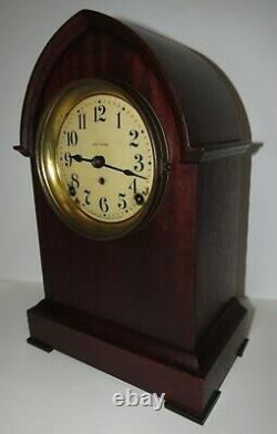 Antique Seth Thomas Gothic Clock 8-day, Time/strike, Key-wind