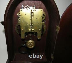 Antique Seth Thomas Gothic Clock 8-day, Time/strike, Key-wind