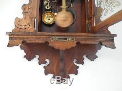 Antique Seth Thomas Hanging Kitchen Clock