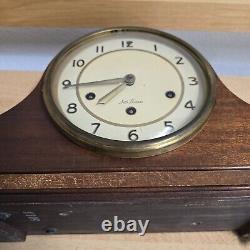 Antique Seth Thomas'Kenbury' Westminster Chime Clock Runs & Chimes Good No Key