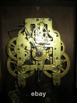 Antique Seth Thomas Kitchen Clock with Alarm 8-Day, Time/Strike, Key-wind