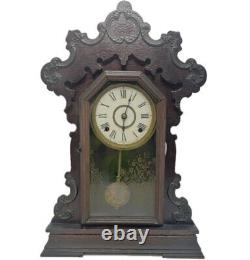 Antique Seth Thomas Kitchen Mantle? Gingerbread Clock Excellent Condition