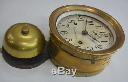 Antique Seth Thomas Lever Bottom Bell Ships Clock