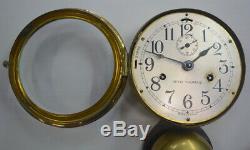 Antique Seth Thomas Lever Bottom Bell Ships Clock