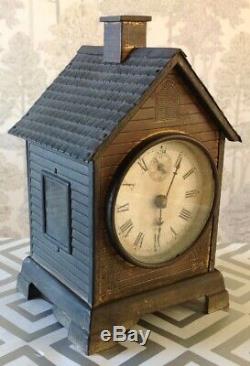 Antique Seth Thomas Lever Lodge Alarm Clock, c. 1892 for Restoration
