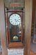 Antique-seth Thomas Mahogany Queen Anne Wall Clock-ca. 1880 Keeps Perfect Time
