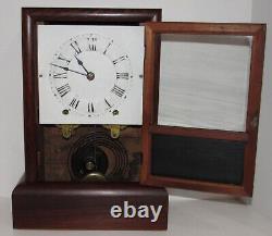 Antique Seth Thomas Mantel Clock 8-Day, Time/Strike, Key-wind