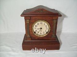 Antique Seth Thomas Mantel Clock Key Wind Pendulum Movement