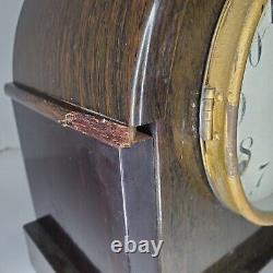 Antique Seth Thomas Mantel Clock Time & Strike Mahogany Beehive Movement 89AL