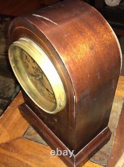 Antique Seth Thomas Mantel Clock Working No Key