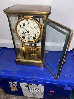 Antique Seth Thomas Mantel Clock with Pendulum