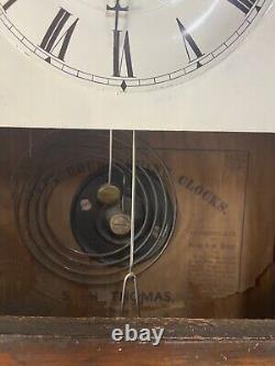 Antique Seth Thomas Mantle 30hr Spring Clock Early 19th Century