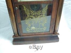Antique Seth Thomas Mantle Chime Clock 30 Hr. Weighted Wind-Up Movement 1875-85