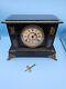 Antique Seth Thomas Mantle Clock Adamantine 1880 Movement Clock Marble With Key