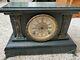 Antique Seth Thomas Mantle Clock Lion Adamantine 1880 Missing Key Ticks