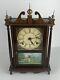 Antique Seth Thomas Mantle Clock Mechanical No. 89 Pendulum With Wind Key