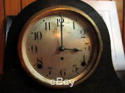 Antique Seth Thomas Mantle Clock Runs And Chimes WITH KEY