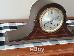 Antique Seth Thomas Mantle Clock With Original Key- Tested And Working