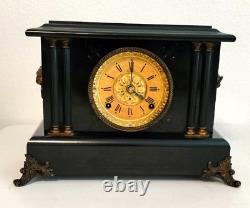 Antique Seth Thomas Mantle Gong Clock #G053