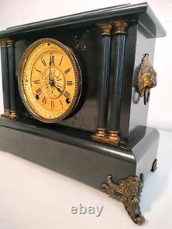 Antique Seth Thomas Mantle Gong Clock #G053