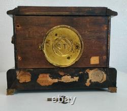 Antique Seth Thomas Mantle Gong Clock #G053