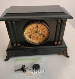 Antique Seth Thomas Mantle Gong Clock #G053