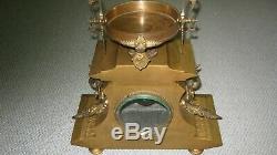 Antique Seth Thomas Metal Mantle Clock