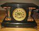 Antique Seth Thomas Musical Mantel Clock With Music Box And Gong
