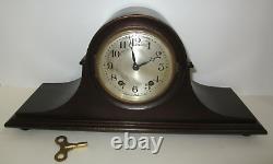 Antique Seth Thomas No. 1 Tambour Mantel Clock 8-Day, Time/Strike, Key-wind