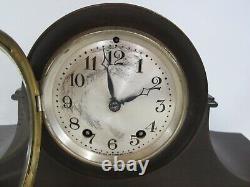 Antique Seth Thomas No. 1 Tambour Mantel Clock 8-Day, Time/Strike, Key-wind