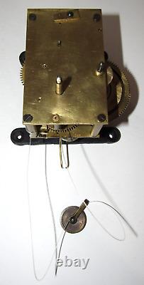 Antique Seth Thomas No. 2 Railroad Regulator Wall Clock Movement