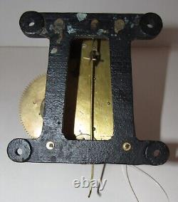 Antique Seth Thomas No. 2 Railroad Regulator Wall Clock Movement