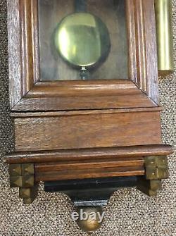 Antique Seth Thomas No. 2 Weight Driven Regulator Wall Clock 8-Day