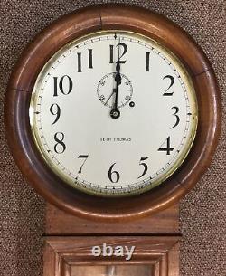 Antique Seth Thomas No. 2 Weight Driven Regulator Wall Clock 8-Day