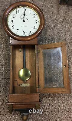 Antique Seth Thomas No. 2 Weight Driven Regulator Wall Clock 8-Day