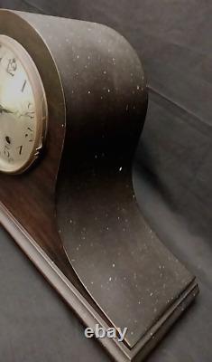 Antique Seth Thomas No. 7 Tambour Art Deco Mantel Clock Fabulous & Working
