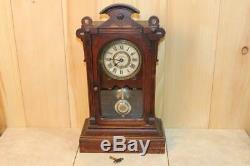 Antique Seth Thomas Norfolk V. P. City Series Clock 1878 Serviced & Running