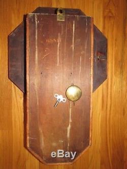 Antique Seth Thomas Octagon Wall Regulator Clock, 8-day, Time only