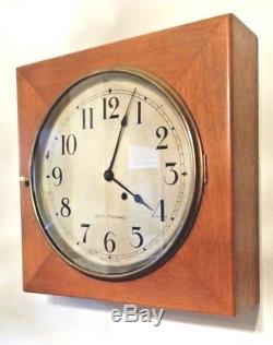 Antique Seth Thomas Office No. 1 Gallery Wall Clock Keeps Good Time Nice ca 1924