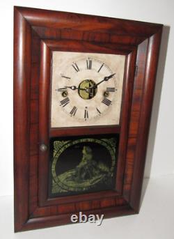 Antique Seth Thomas Ogee Clock 30-Hour, Time/Strike