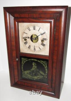 Antique Seth Thomas Ogee Clock 30-Hour, Time/Strike