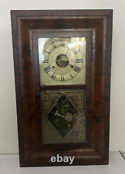 Antique Seth Thomas Ogee Weight Driven Clock