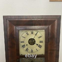 Antique Seth Thomas Ogee Weight Driven Clock